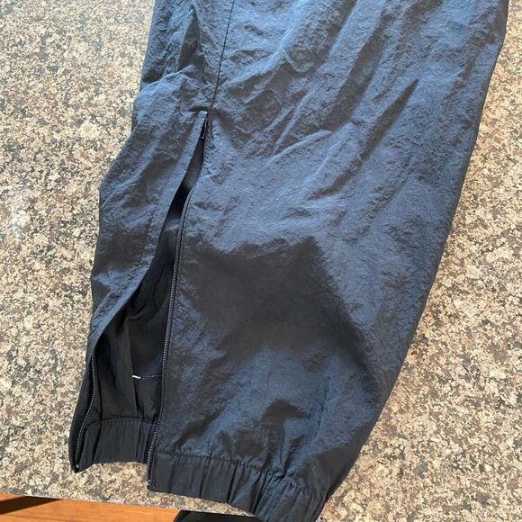 NIKE Men's Black Jogger Pants Drawstring Waist Zip at ankle Size XXL - Picture 5 of 11